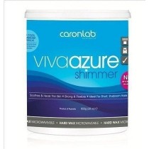 Viva Azure Shimmer Hard Wax - Microwaveable 800g